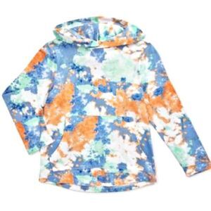 Nwt HUSKY BOYS TIE-DYE LONG SLEEVE HOODIE